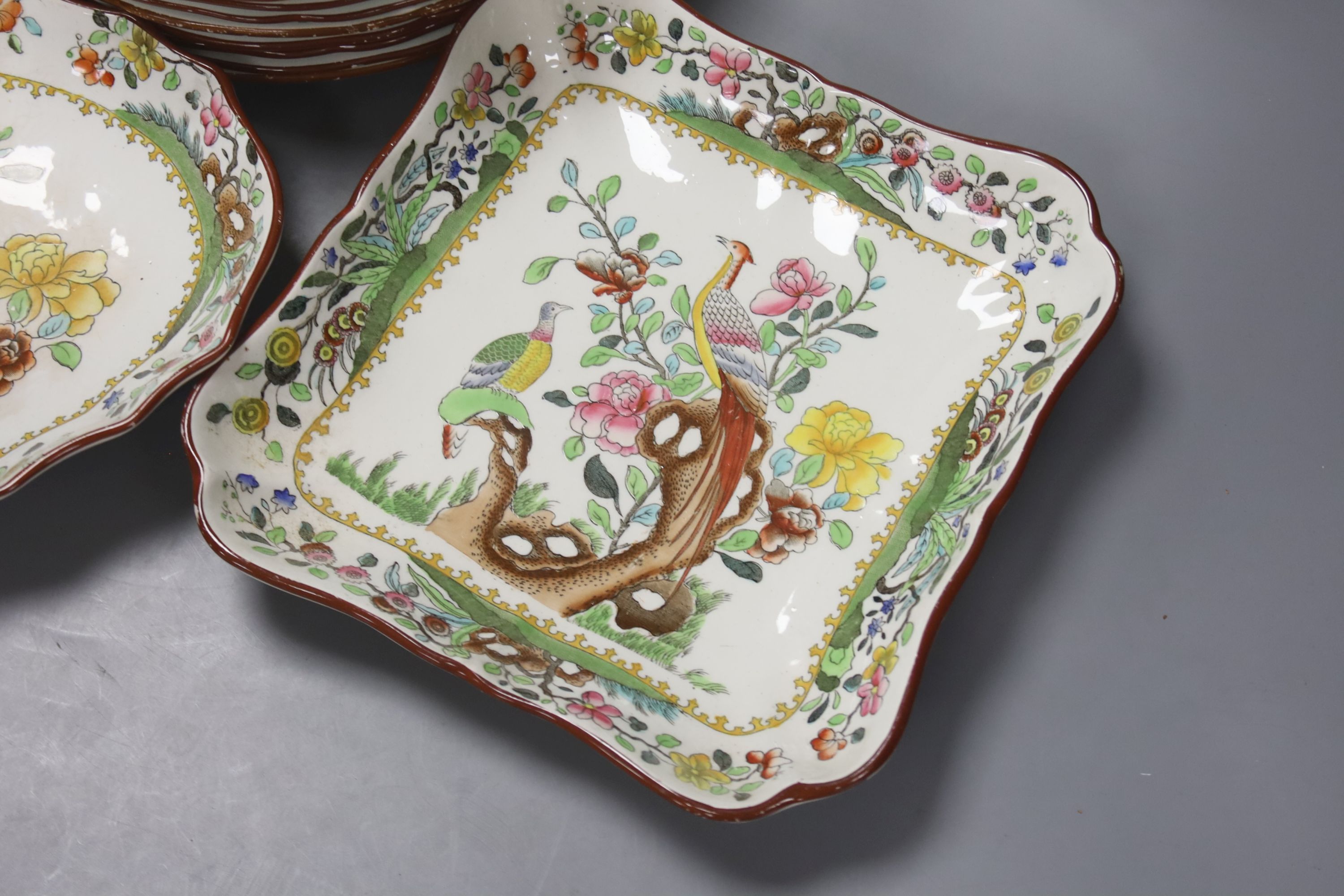 A Spode dessert service